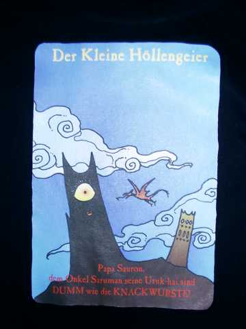 Das Hllengeier-T-Shirt, nun besser zu sehen